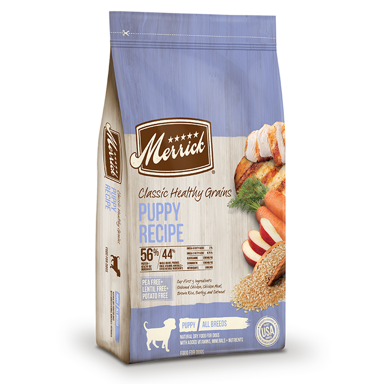 Merrick Classic Healthy Grains Puppy Recipe Dry Dog Food