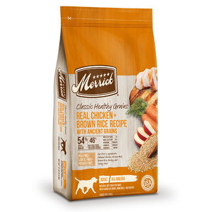 Merrick Classic Healthy Grains Real Chicken & Brown Rice Recipe with Ancient Grains Dry Dog Food