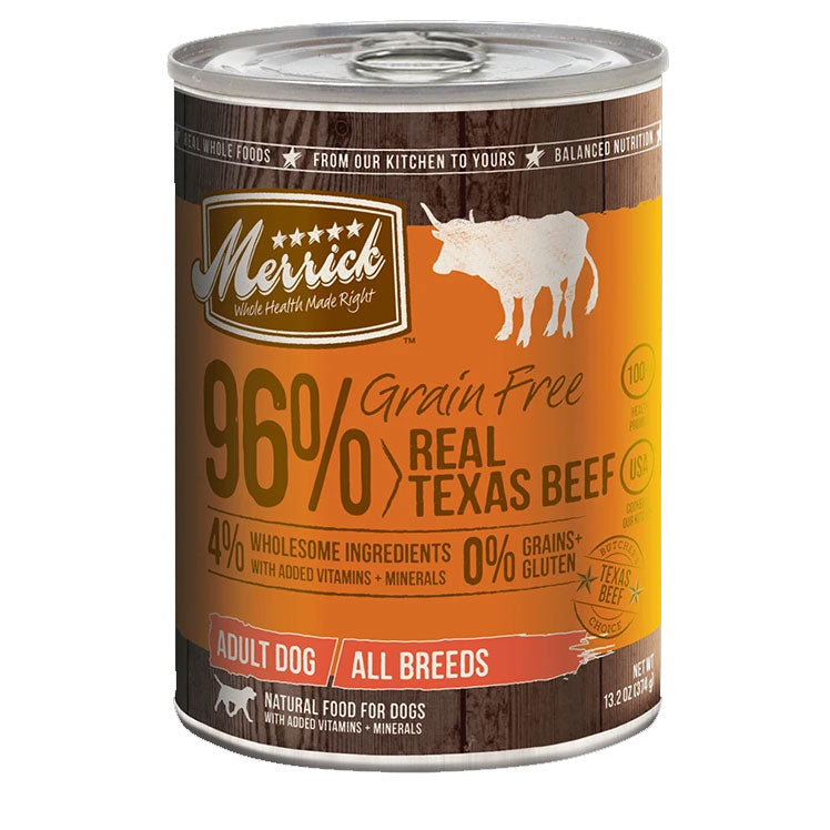 Merrick 96% Beef Wet Dog Food