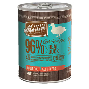 Merrick 96% Duck Wet Dog Food