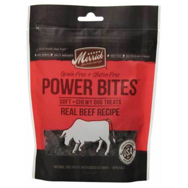 Merrick Power Bites Beef Dog Treats