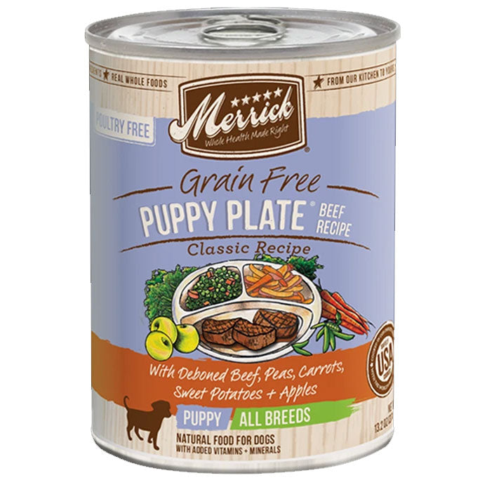Merrick Beef Puppy Plate Wet Dog Food