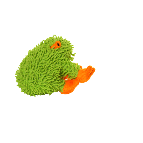 VIP Mighty Microfiber Frog Jr. Dog Toy