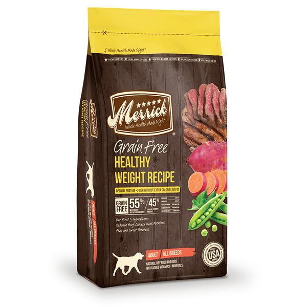 Merrick grain clearance free healthy weight