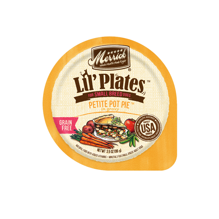 Merrick Lil Plates Grain Free Petite Pot Pie Wet Dog Food