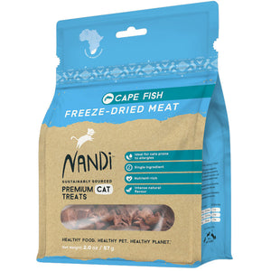 Nandi Cape Fish Freeze-Dried Meat Premium Cat Treats