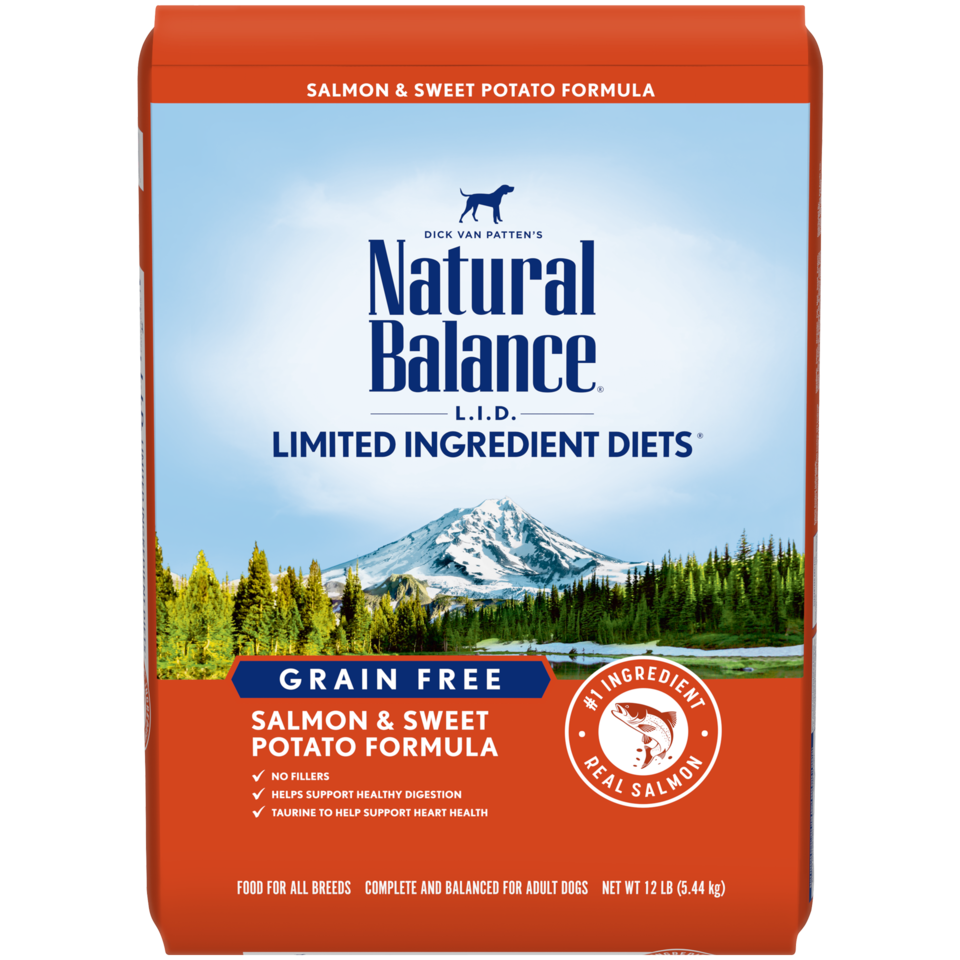 Natural Balance LID Salmon and Sweet Potato Dry Dog Food