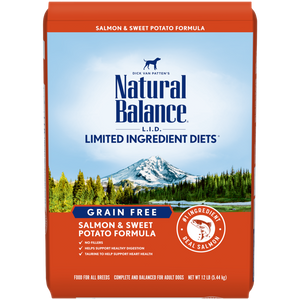Natural Balance LID Salmon and Sweet Potato Dry Dog Food