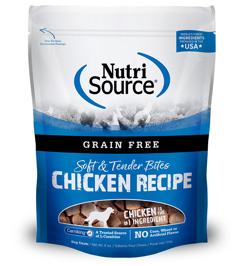 Nutrisource Grain Free Chicken Bites Dog Treats
