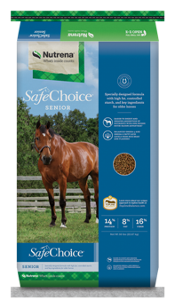 Nutrena SafeChoice Senior Pelleted Horse Feed