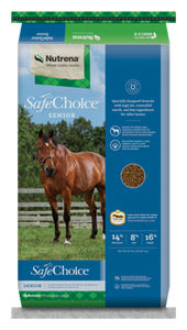 Nutrena SafeChoice Senior Pelleted Horse Feed