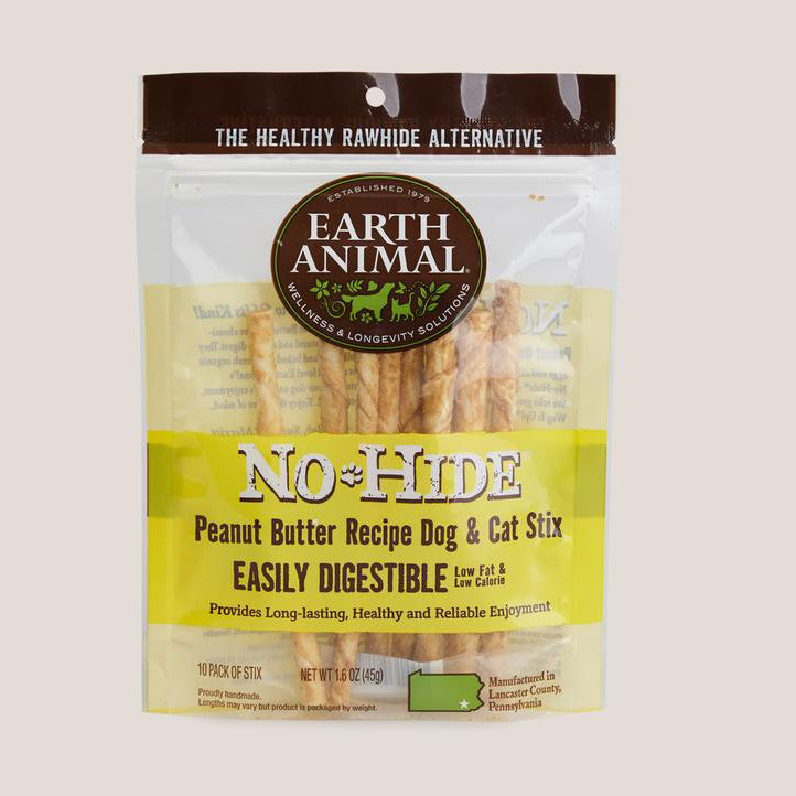 Earth Animal No-Hide Peanut Butter Stix