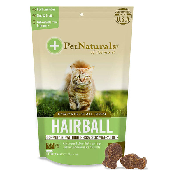 Pet Naturals of Vermont Hairball Chicken/Liver for Cats