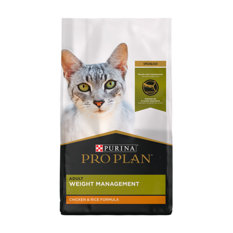 Pro Plan Adult Weight Management Chicken & Rice Formula Dry Cat Food