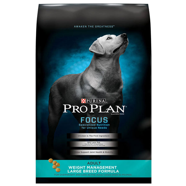 Pro Plan Adult Weight Management Large Breed Chicken & Rice Formula Dry Dog Food