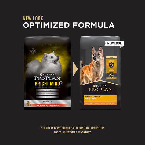Pro Plan Bright Mind 7 Chicken Rice Free NJ Local Delivery TheHungryPuppy
