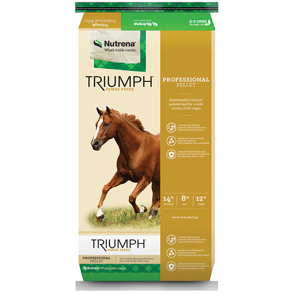 Nutrena Triumph Professional Pellet Horse Feed (formerly Southern States Solution Pellet 14/6)