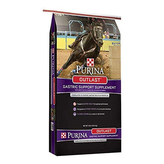 Purina Outlast Gastric Support Supplement Horse Feed