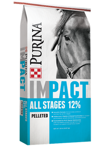Purina Impact All Life Stages 12% Pelleted Horse Feed