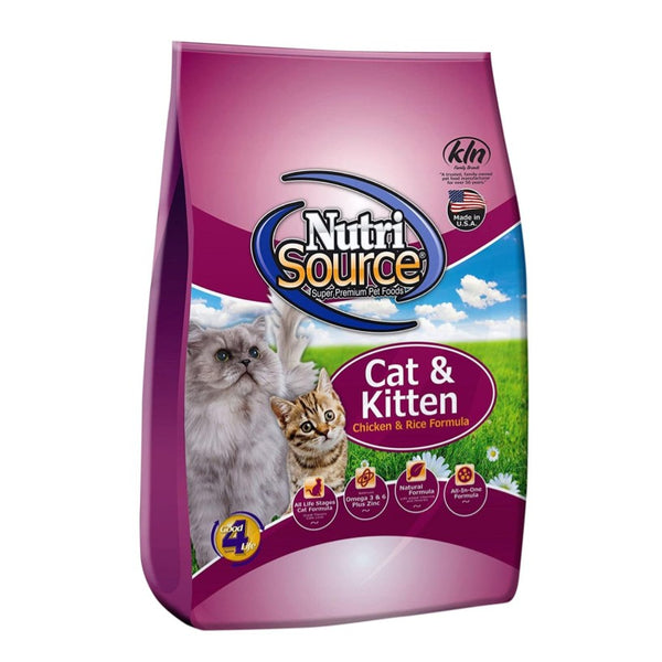 Nutrisource Chicken and Rice Dry Cat Food