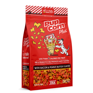 Sunshine Mills Pupcorn with Bacon & Peanut Butter Dog Treats