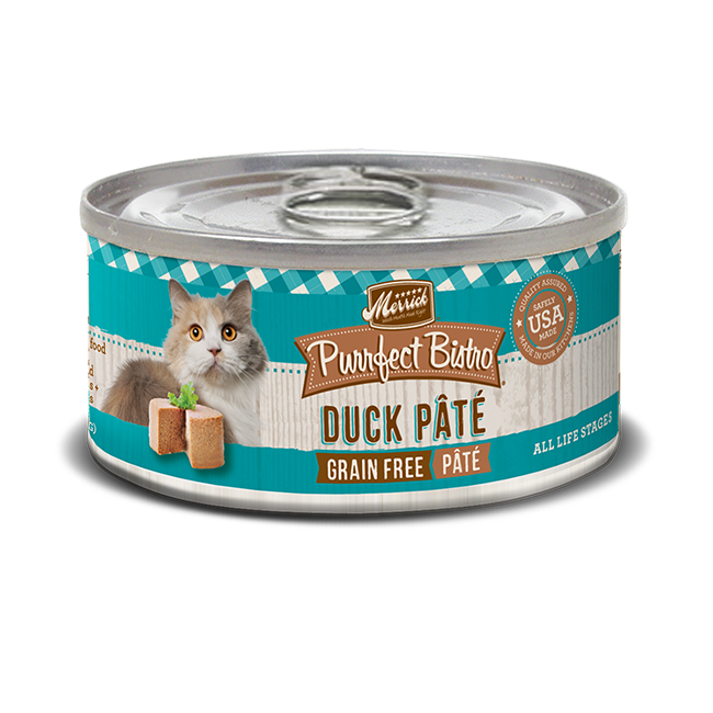 Merrick Purrfect Bistro Duck Pate Wet Cat Food