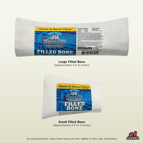 Redbarn Cheese & Bacon Filled Bone Dog Chew