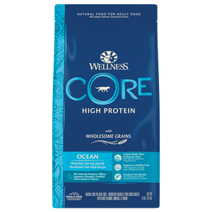 Wellness core deals dog food rating