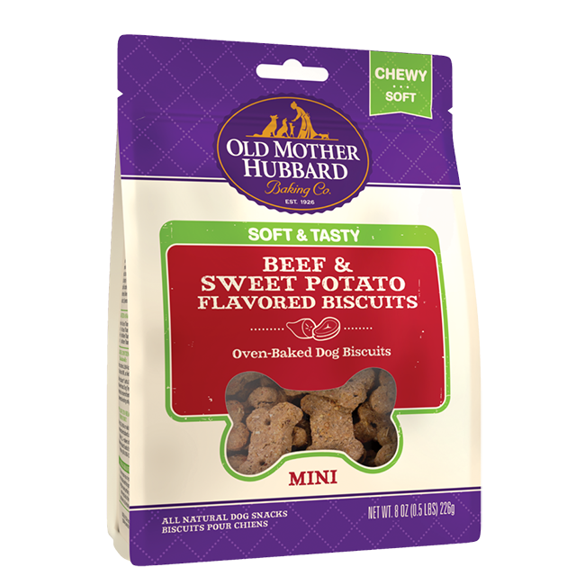 Old Mother Hubbard Soft and Tasty Beef and Sweet Potato Dog Treats