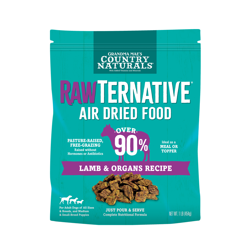 Grandma mae's country naturals dog food clearance