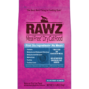 RAWZ Meal Free Salmon, Chicken, and Whitefish Dry Cat Food