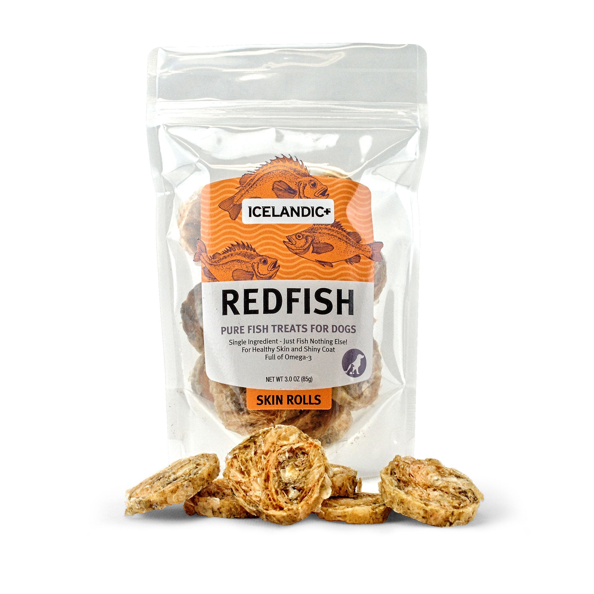 Icelandic Redfish Skin Rolls 