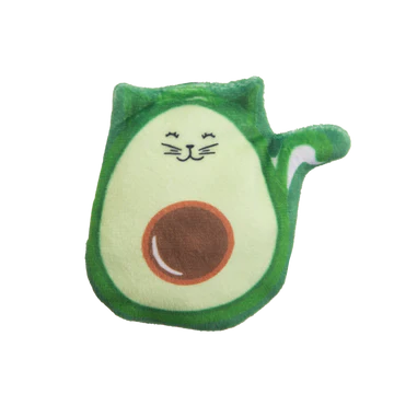Snugarooz Kitty Avocato with Catnip Cat Toy