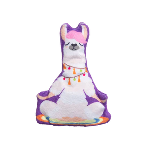 Snugarooz Kitty Llamaste with Catnip Cat Toy