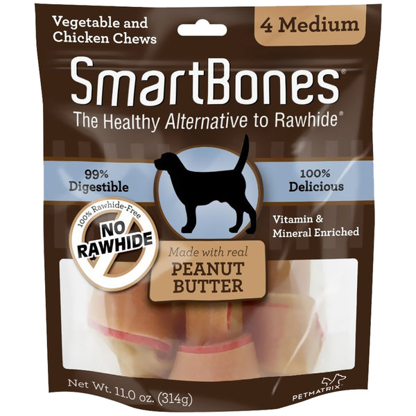SmartBones Peanut Butter Medium 