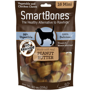 SmartBones Peanut Butter Mini