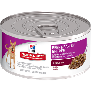 Science Diet Adult Beef Entree Wet Dog Food