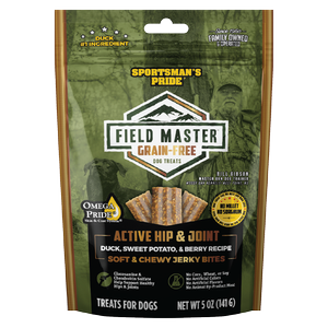 Field Master Grain Free Active Hip & Joint Jerky Bites Dog Treats