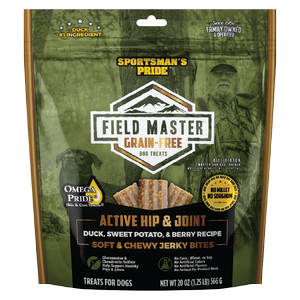 Field Master Grain Free Active Hip & Joint Jerky Bites Dog Treats