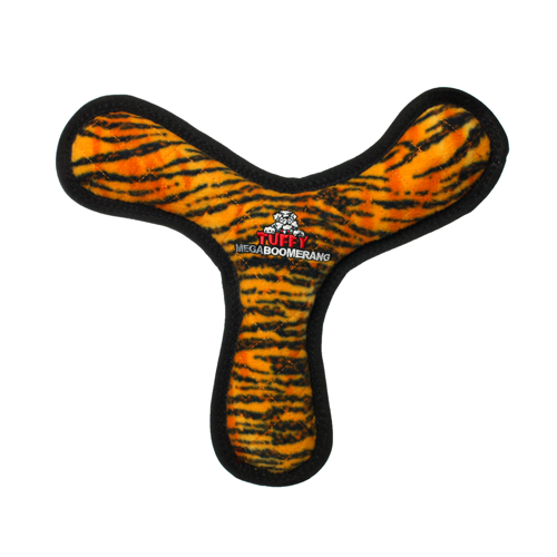VIP Tuffy Mega Boomerang Tiger Dog Toy