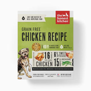 The Honest Kitchen Grain Free Chicken Recipe Dehydrated Dog Food