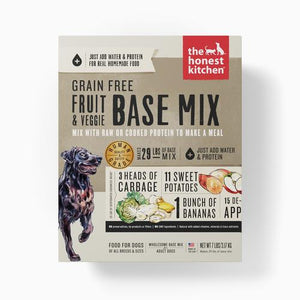 Honest Kitchen Fruit & Veggie Base Mix Dehydrated Dog Food