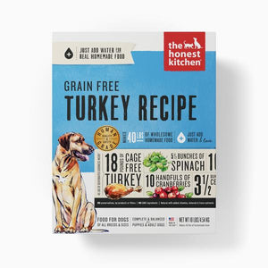 Honest Kitchen Grain Free Turkey Dehydrated Dog Food