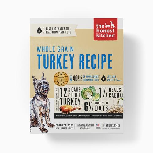 Honest Kitchen Whole Grain Turkey Dehydrated Dog Food
