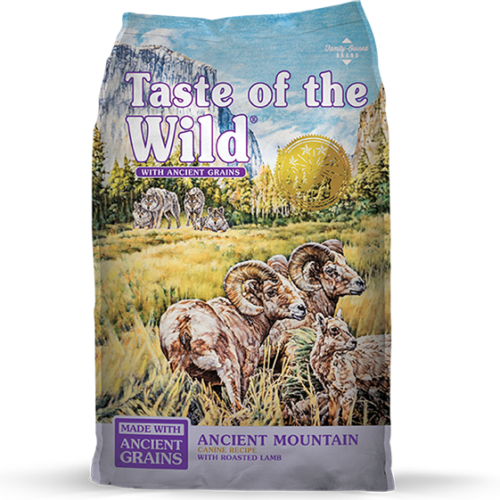 Taste of the Wild with Ancient Grains Ancient Mountain Recipe with Lamb Dry Dog Food