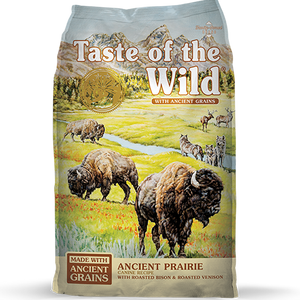 Taste of the Wild with Ancient Grains Ancient Prairie Recipe with Biso