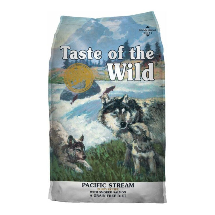 Taste of the Wild Pacific Stream Puppy Recipe with Smoked Salmon Dry Dog Food