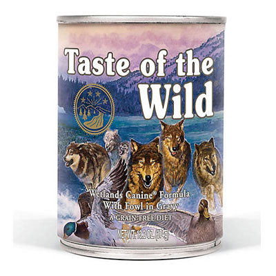 Taste of the Wild Wetlands Formula with Fowl in Gravy Wet Dog Food