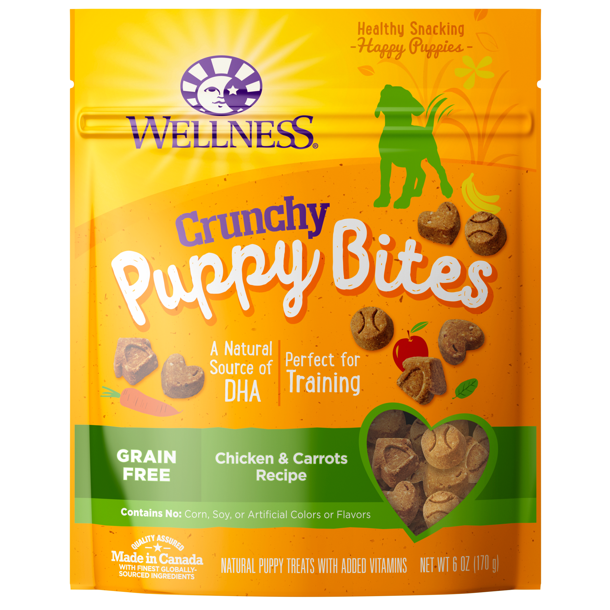 Wellness Crunchy Puppy Bites Chicken & Carrots
