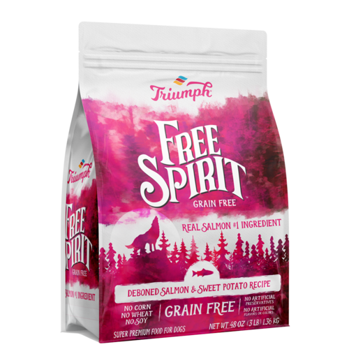 Triumph Free Spirit Grain Free Salmon and Sweet Potato Dry Dog Food